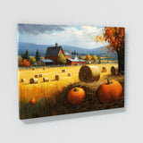Season Pumpkin Patch Hay Bales 16