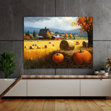 Season Pumpkin Patch Hay Bales 16