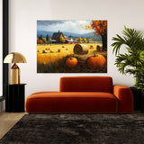 Season Pumpkin Patch Hay Bales 16