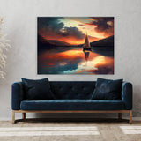 Ship Dreamy Atmospheric Sailboat 7