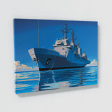 Ship Naval Calm Blue 68
