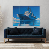 Ship Naval Calm Blue 68
