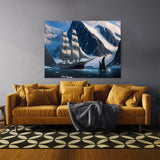 Ship Realistic Whaling Scene 23