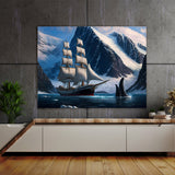 Ship Realistic Whaling Scene 23
