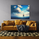 Ship Sailboat Calm Clouds 66