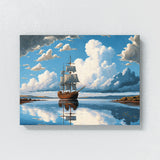Ship Seascape Calm 55