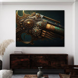 Steampunk Gun Gears 9
