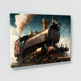 Steampunk Train Brass 14
