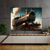 Steampunk Train Brass 14
