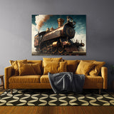 Steampunk Train Brass 14