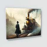 Steampunk Train Foggy 31