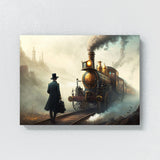 Steampunk Train Foggy 31