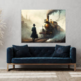Steampunk Train Foggy 31