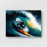 Surf Surfer Wave Brushstrokes 40