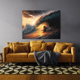Surf Surfer Wave Sun Sunset 2