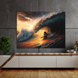 Surf Surfer Wave Sun Sunset 2