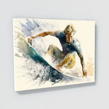 Surf Watercolor Surfer 23