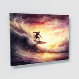 Surf Watercolor Surfer 25