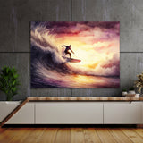 Surf Watercolor Surfer 25