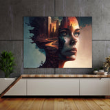 Surreal Face City Inside 53