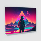 Synthwave Astronaut Planet 4