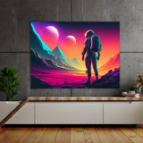 Synthwave Astronaut Planet 5