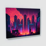 Synthwave Futuristic City 61