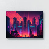 Synthwave Futuristic City 61