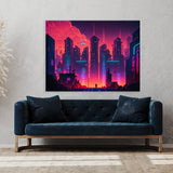 Synthwave Futuristic City 61