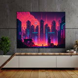 Synthwave Futuristic City 61