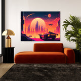 Synthwave Neon Flying 31