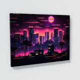 Synthwave Neon Retro 45