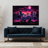 Synthwave Neon Retro 45