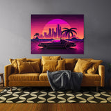 Synthwave Neon Sunset 2