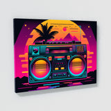 Synthwave Retro Boombox 53