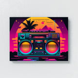 Synthwave Retro Boombox 53