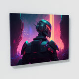 Synthwave Retro Futuristic Robot 40