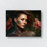 Tattoo Shop Portrait Realistic 45