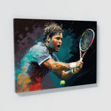 Tennis Brushwork Colorful 14