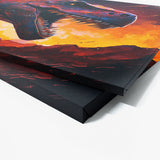 T Rex Fiery Background 56