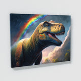 T Rex Rainbow Background 70