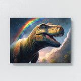 T Rex Rainbow Background 70