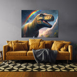 T Rex Rainbow Background 70