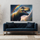 T Rex Rainbow Background 70