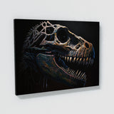 T Rex Skull Black 33