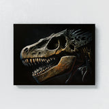 T Rex Skull Black 34