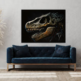 T Rex Skull Black 34
