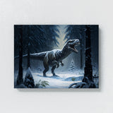 T Rex Snow Forest 47