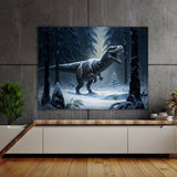 T Rex Snow Forest 47