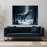 T Rex Snow Forest 47